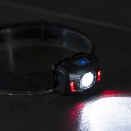 Latarka Czołowa LED Akumulatorowa z czujnikiem ruchu XM-L Q5 3W VA0020 VAYOX