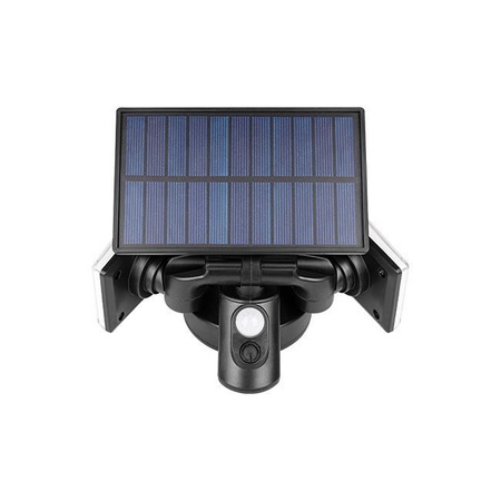 Naświetlacz solarny lampa 78x LED 15W 450lm Zimna czujnik ruchu IP65