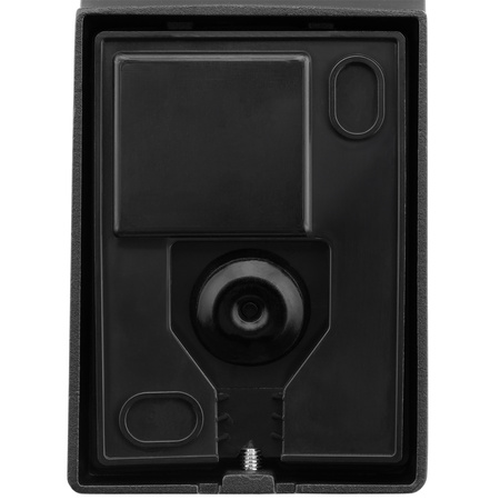 Lampa Elewacyjna LED Zewnętrzna Ścienna Czarna Kinkiet Ogrodowy 10W 4000K IP44 Czujnik Ruchu LOGIA LUMILED