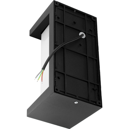 Lampa Ogrodowa Kinkiet Elewacyjny E27 HYDRA Czarny