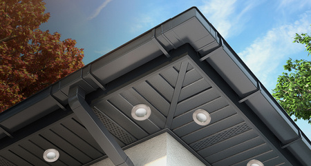 Zestaw Oprawa HALOGENOWA Hermetyczna Łazienkowa PODBITKA AQUS Satyna IP44 + LED GU10 36° 1,5W 4000K Lumiled