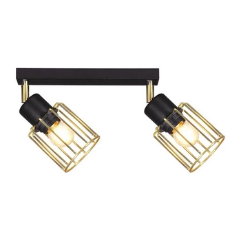 Lampa sufitowa na listwie 2xE27 K-4781 z serii TROY GOLD KAJA