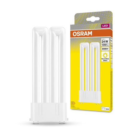 Świetlówka LED Jednostronna 2G10 12W = 24W 1350lm 3000K Ciepła 130° DULUX LED F EM & AC Osram