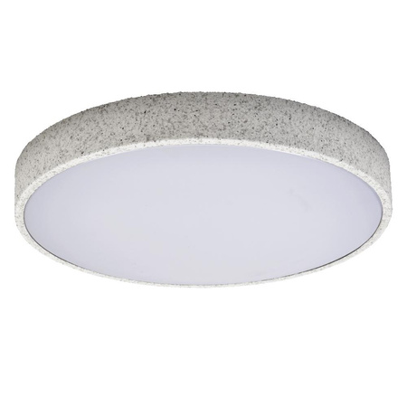 Lampa Sufitowa Plafon LED Oprawa Ściemnialna 36W 49cm Biały Piaskowany Kamień LEDVANCE