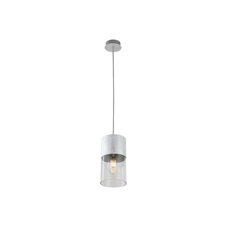 Lampa Wisząca Sufitowa E27 Srebrny Nowoczesny Zelkova Rabalux