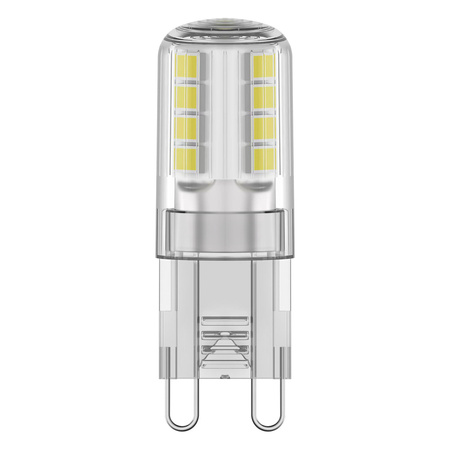 2x Żarówka LED Kapsułka G9 2.6W = 30W 320lm 2700K Ciepła 300° LED PIN Osram