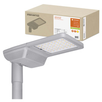 Lampa Uliczna LED Przemysłowa Oprawa Drogowa 80W 11300lm 3000K IP66 Biały Streetlight Flex Ledvance
