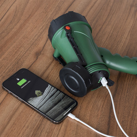 Latarka Szperacz LED Akumulatorowa Warsztatowa USB 15W 1200lm IP68 Lampa Biwakowa VA0041 Vayox