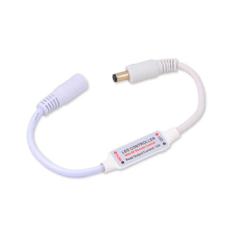 Ściemniacz Do Taśm LED Sterownik Radiowy z Pilotem MINI RF DC 6A
