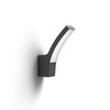 Kinkiet Ogrodowy Lampa Elewacyjna Zewnętrzna LED 12W 1100lm 2700K IP44 Antracyt Splay Philips