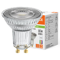Żarówka LED PAR16 GU10 3.4W = 35W 230lm 4000K Neutralna Biała 36° ŚCIEMNIALNA LEDVANCE