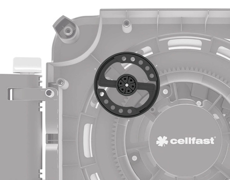 Zwijacz Automatyczny na Wąż Ogrodowy z Wężem 20m Końcówki + Zraszacz Zestaw ERGO CELLFAST