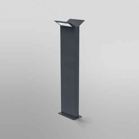 Lampa Ogrodowa Zewnętrzna Stojąca Słupek 9.5W 580lm 3000K IP44 Szary Endura Ledvance