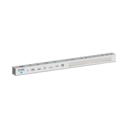 Lampa LED Oprawa Liniowa Listwa Garażowa 40W 6400K 120CM SAMSUNG CHIP VT-8-40 V-TAC
