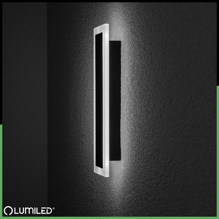 Lampa Ogrodowa LED Natynkowa OLIO Kinkiet Elewacyjny Ścienny 9W 4000K 30cm IP65 LUMILED