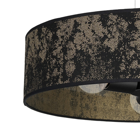 Lampa Wisząca Sufitowa SATINO Złota 3xE27 Milagro