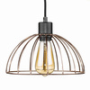 Lampa Wisząca Sufitowa Druciana GOLDEN ROSE LOFT E27 Metal
