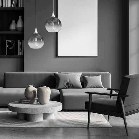 Lampa Wisząca Sufitowa MONTE Srebrna fi 200 1xE27 Milagro