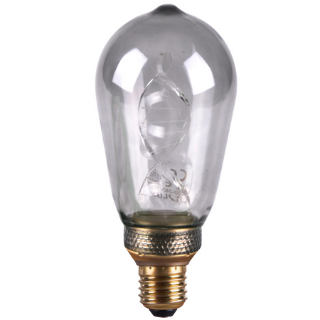 Żarówka Dekoracyjna LED E27 ST64 3,5W 60lm 1800K Ciepła 320° DecoVintage Smoke Pillar GOLDLUX (Polux)