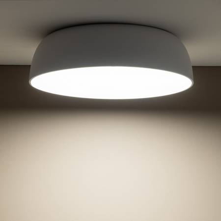 Plafon Lampa Sufitowa Oprawa Natynkowa E27 Biała SATELLITE M 8017 Nowodvorski