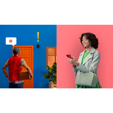 Kamera Zewnętrzna Noktowizor Inteligentny Monitoring IP54 SMART WIFI WiZ