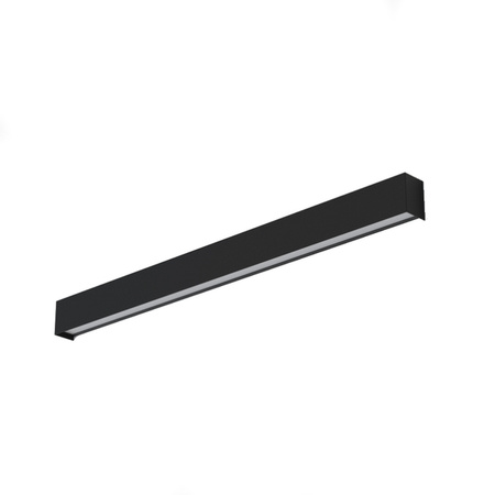 Lampa Ścienna STRAIGHT M 7594 Nowodvorski Czarna LED Tube T8 Kinkiet 92cm Minimalistyczna