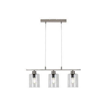 Lampa Wisząca Sufitowa 3x E27 Chrom Nowoczesny Miroslaw Rabalux