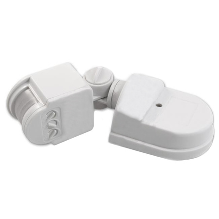 Czujnik Ruchu Zewnętrzny PIR IP44 Biały