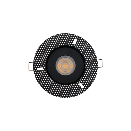 Oprawa Podtynkowa Sufitowa GU10 Czarna Wodoodporna IP44 ECHO 8372 Nowodvorski