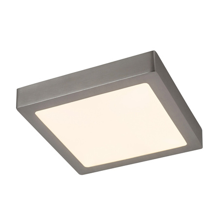 Plafon LED Lampa Sufitowa Oprawa Ścienna Natynkowa 18W 1400lm 3000K Chrom Industrialny Lois 2668 Rabalux