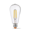 Żarówka LED E27 ST64 Edison 6W = 50W 630lm 4000K Neutralna 360° FILAMENT Ściemnialna Videx