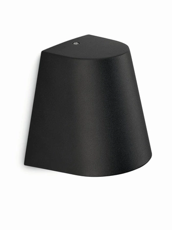 Kinkiet Ogrodowy Lampa Elewacyjna Zewnętrzna LED 3W 270lm 2700K IP44 Czarna Virga Philips