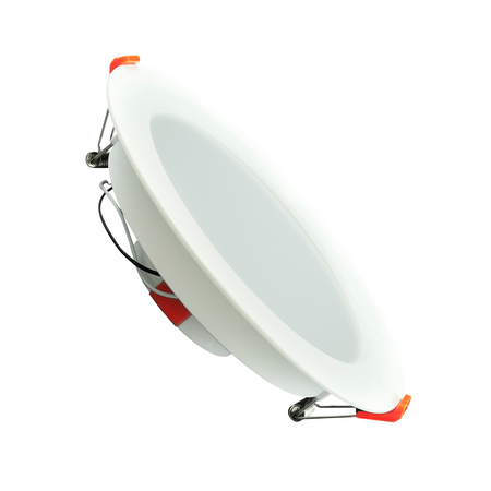 Zestaw 3 x Oprawa podtynkowa okrągła MIRO LED Biała 6W 420lm 3000K GOLDLUX (Polux)