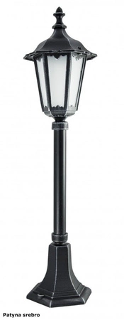 Lampa Ogrodowa Zewnętrzna Stojąca SŁUPEK Retro Midi K 5002/3/M E27 76cm Su-Ma