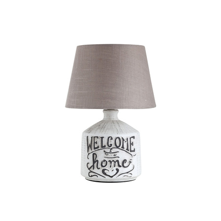 Lampa Stołowa Biurkowa Nocna E14 Beżowy Vintage Petra Rabalux