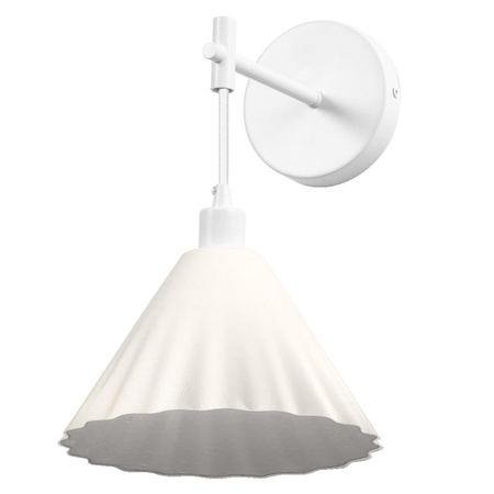 Lampa Ścienna Dekoracyjna Kinkiet Oprawa Natynkowa E14 Biały Decor Ledvance