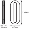 Lampka Podszafkowa LED Meblowa Akumulatorowa LINEAR MOBILE Biała 0,5W 20lm 4000K LEDVANCE