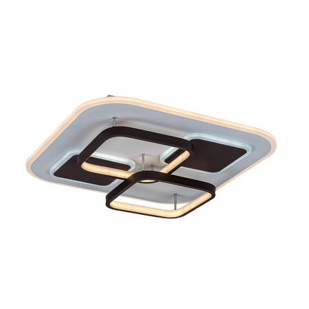Plafon LED Lampa Sufitowa Oprawa Ścienna Natynkowa 50W 3080lm 3000-6000K CCT Ściemnialna Pilot Biały Nowoczesny Delion Rabalux