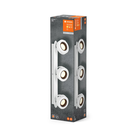 Oprawa Sufitowa Ścienna Lampa Punktowa LED Reflektor 3-Punktowy 16W Biała Spot Venus LEDVANCE