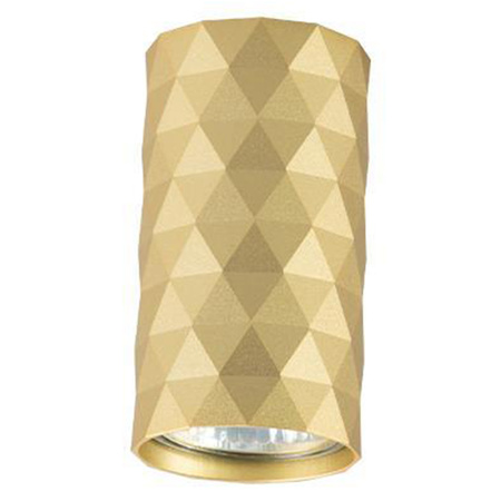 Oprawa Natynkowa Halogenowa Tuba Reflektor Spot GU10 Okrągła Złota Glamour Masterled