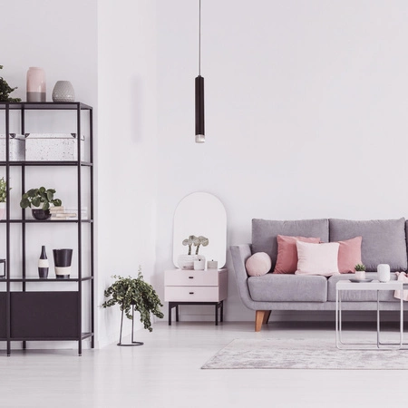 Lampa wisząca CARBON czarna tuba 1X5W LED IP20 Metal i akryl styl nowoczesny minimalistyczny Milagro