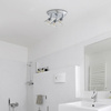 Lampa Sufitowa LED Łazienkowa E14 IP44 Chrom Klasyczny Antoine Rabalux