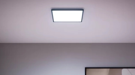 Panel LED Lampa Sufitowa Natynkowa 60x60 cm 39W 1940lm IP20 White Ambiance TW Czarna Inteligentna SMART Zigbee Bluetooth Aurelle Philips HUE