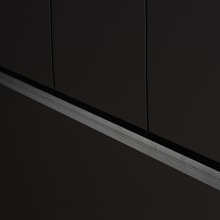 Lampa Liniowa Sufitowa Wisząca LED 32W 1600lm 3000K Ciepła Czarna BAR LED M 10364 Nowodvorski