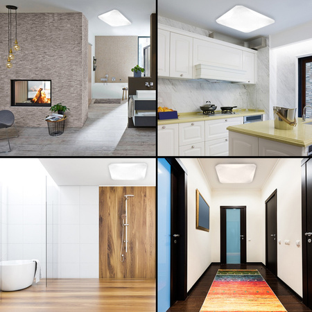 Plafon KASTOR 30 oprawa lampa sufitowa LED 15W GOLDLUX 1500lm 4000K