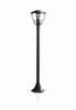 Lampa Ogrodowa Zewnętrzna SŁUPEK 99.5cm LATARNIA E27 IP44 Czarna Creek Philips