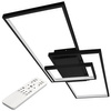 Lampa Sufitowa Żyrandol LED 90W CCT GALAXIS VELA Czarny + Pilot Sterujący