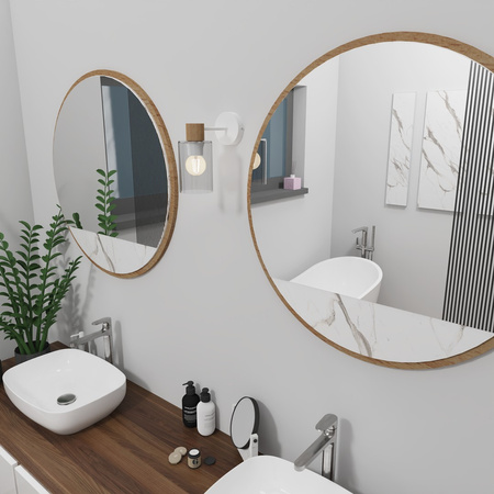 Lampa Ścienna Kinkiet MADERA 1xE27 Milagro