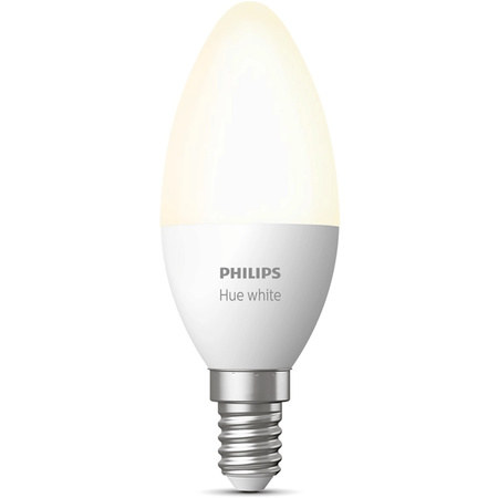 Żarówka LED Świeczka E14 B39 5,5W 2700K Ciepła PHILIPS HUE White Bluetooth Zigbee