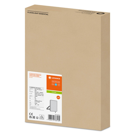 Naświetlacz LED 50W 4000K 4500lm IP65 Czarny LEDVANCE ESSENTIAL